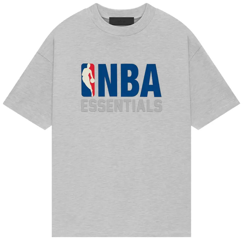 Fear of God Essentials T-Shirt 'NBA - Light Heather' FW24