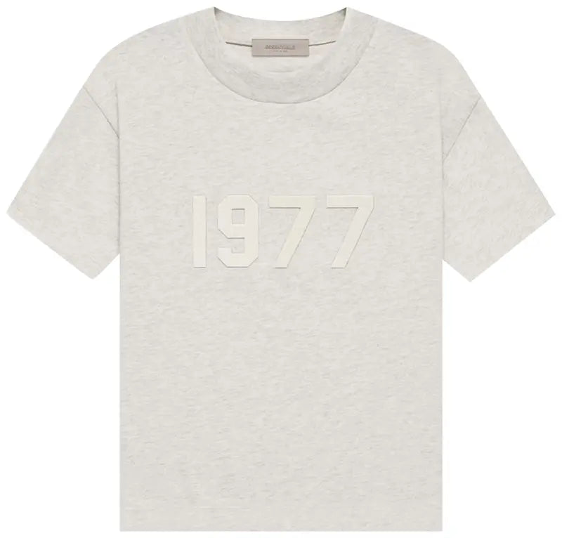 Fear of God Essentials T-Shirt 'Light Oatmeal 1977' SS22