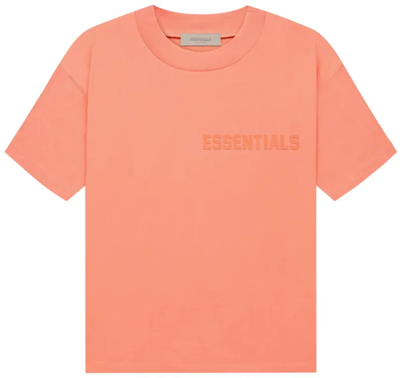 Fear of God Essentials T-Shirt 'Coral' SS22
