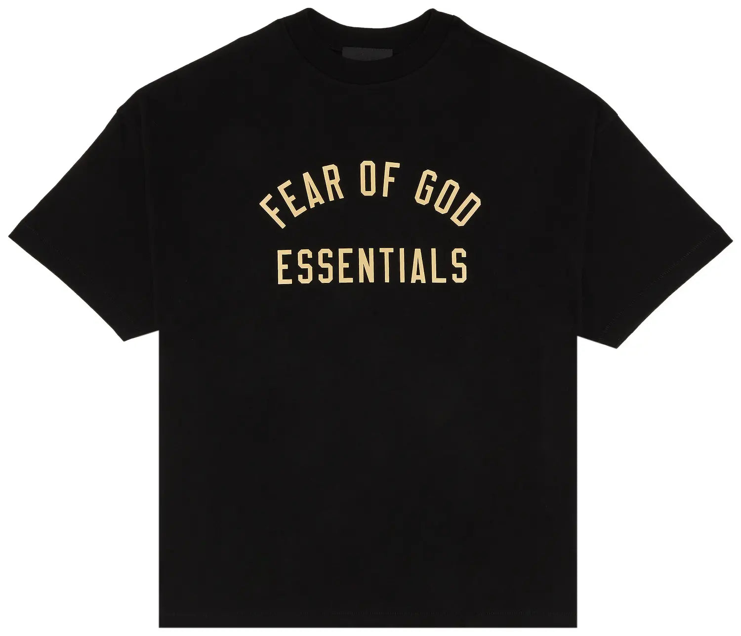 Fear of God Essentials Jersey Crewneck T-Shirt 'Black' FW24