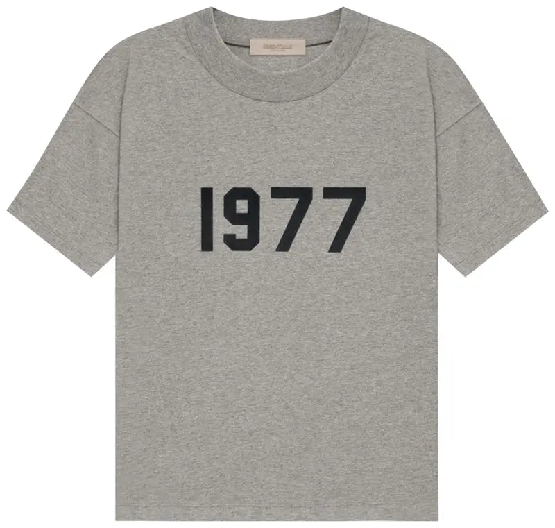Fear of God Essentials T-Shirt 'Dark Oatmeal 1977' SS22