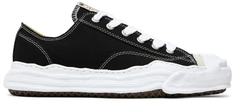 Maison Mihara Yasuhiro Peterson OG Sole Canvas Low Black