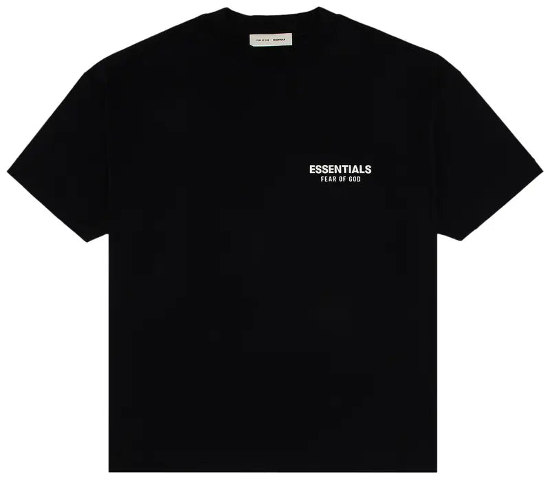SS25 Fear of God Essentials Classic Fit T-Shirt 'Black White'